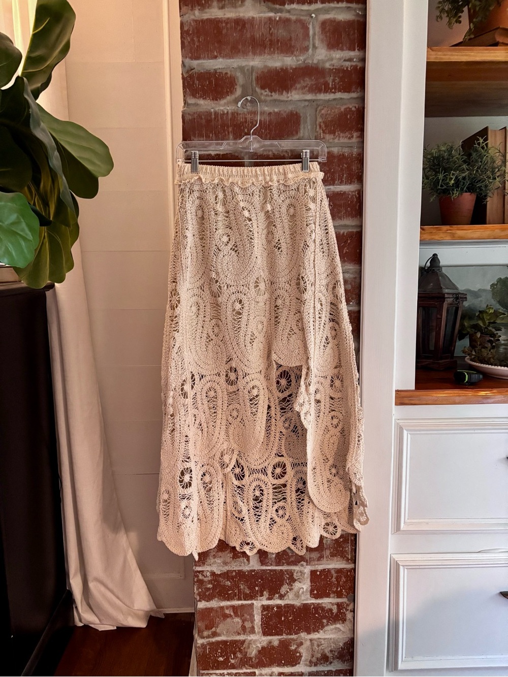 Crochet Asymmetrical Skirt